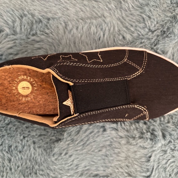 Revitalign Black Open Back Slip on Shoes - Picture 4 of 4